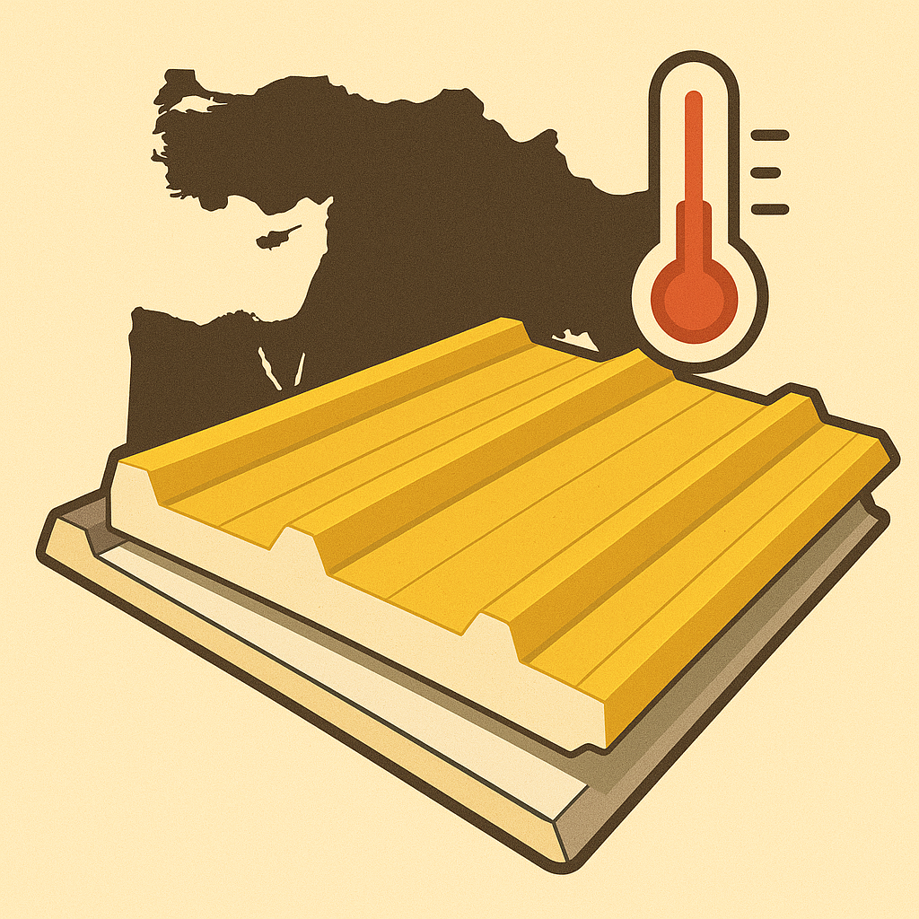 Sandwich Panels in the Middle Eastern Climate